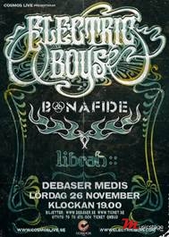 Tävla om 2 biljetter till Electric Boys på Debaser 26/11