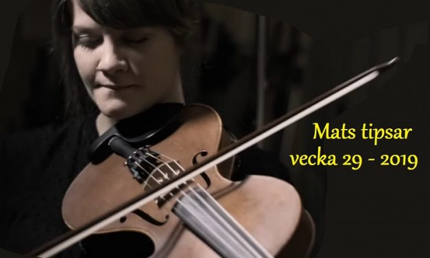 Mats tipsar vecka 29 – 2019